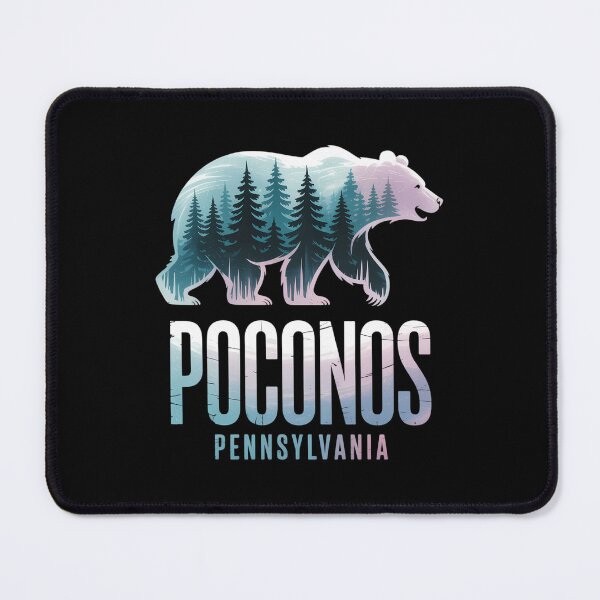 Item preview, Poconos Pennsylvania Bear Hiking Pocono Mountains designed and sold by Sunset4Bones.