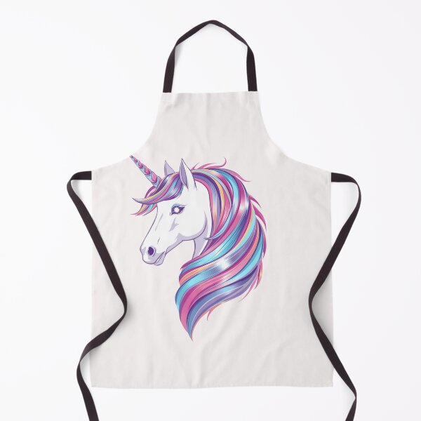 Item preview, Cute Pastel Rainbow Unicorn Head Fantasy Art Sticker designed and sold by FestivityFinds.