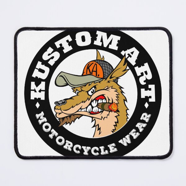 Item preview, Custom Motorcycle guanaco – Biker Lifestyle Art- kustom art designed and sold by kustomart.