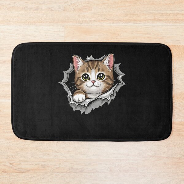 Item preview, Cat Torn Cloth   designed and sold by cawtoon.