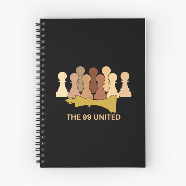 Item preview, The 99 United - Worldwide Unity Of The 99 (Fleshtone Pawns W Gold King) designed and sold by Scottie65831.