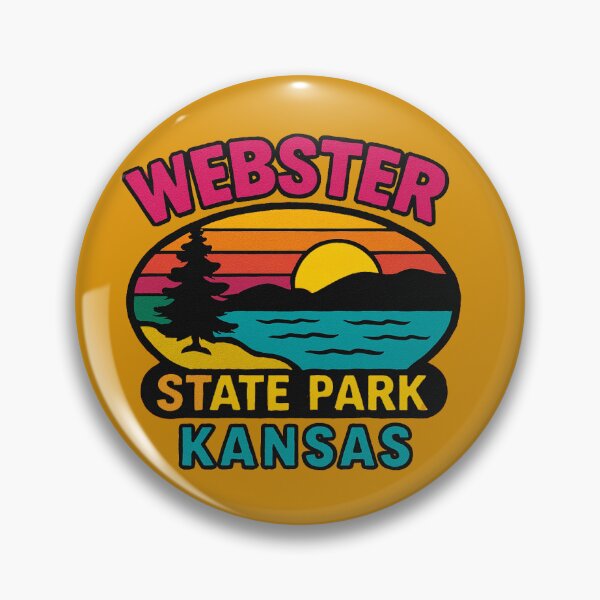Item preview, Webster State Park Kansas  designed and sold by Broken Antler Designs .