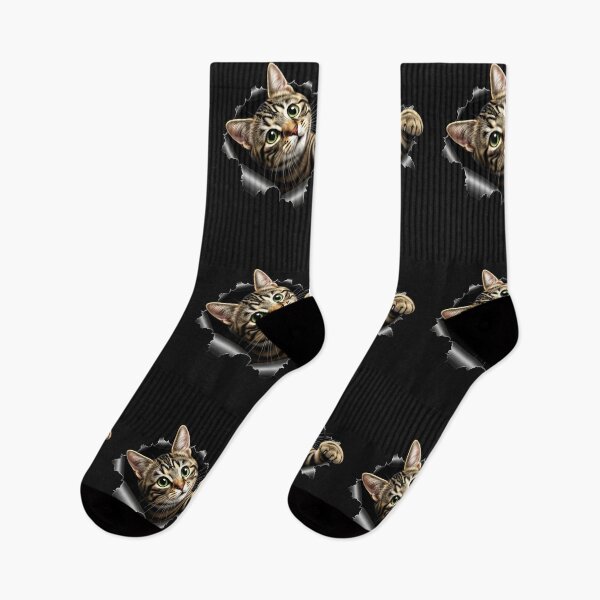 Item preview, Cat Torn Cloth  designed and sold by cawtoon.