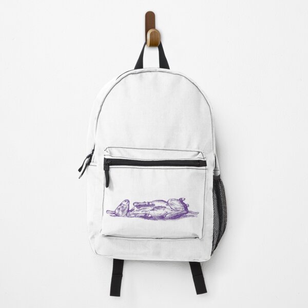 Item preview, Drawing of a donkey rolling on the ground - purple blue colorized version designed and sold by SylvieG18.