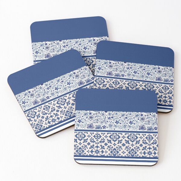 Aperçu de l'œuvre Arabesque bleue créée et vendue par Coresemvoceeli.
