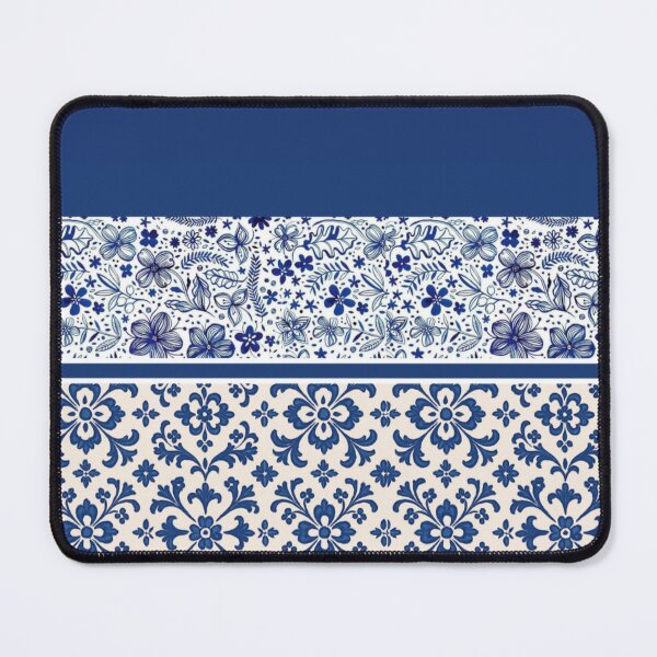 Aperçu de l'œuvre Arabesque bleue créée et vendue par Coresemvoceeli.