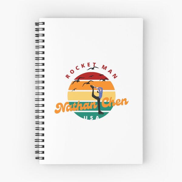 Item preview, Nathan Chen Ice skating retro fan emblem designed and sold by iveinbarasii.