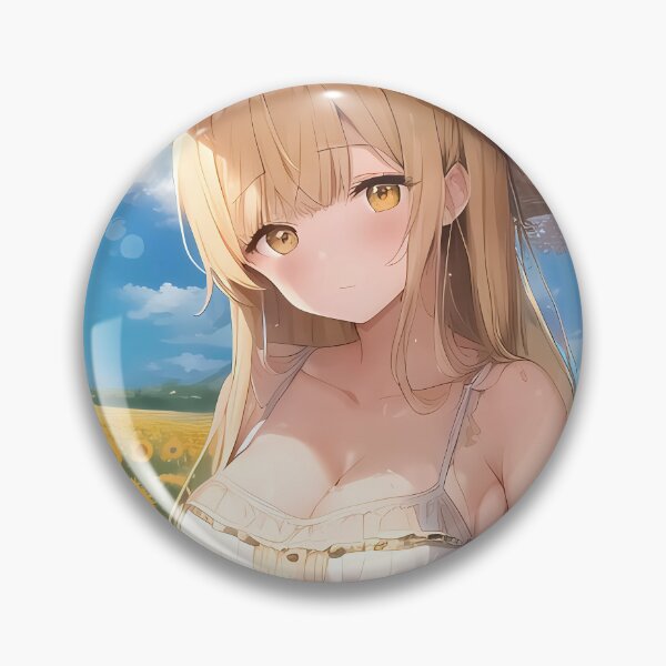 Item preview, Mahiru Shiina Sunflower Summer Charm The Angel Next Door Anime designed and sold by Spraykart.
