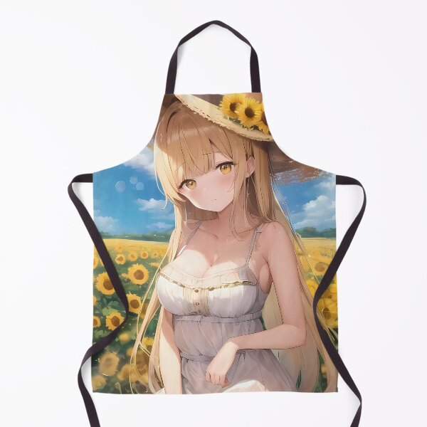 Item preview, Mahiru Shiina Sunflower Summer Charm The Angel Next Door Anime designed and sold by Spraykart.