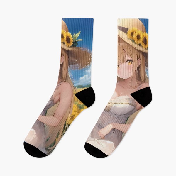 Item preview, Mahiru Shiina Sunflower Summer Charm The Angel Next Door Anime designed and sold by Spraykart.