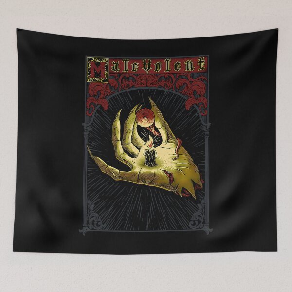 Item preview, Hand Of Malevolence Black Tee designed and sold by Scottie65831.