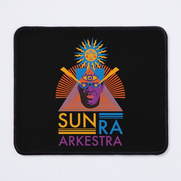 Item preview, Sun Ra Psychedelic Portrait Illustration A Tribute To Cosmic Jazz Free Spirit designed and sold by Orelet.