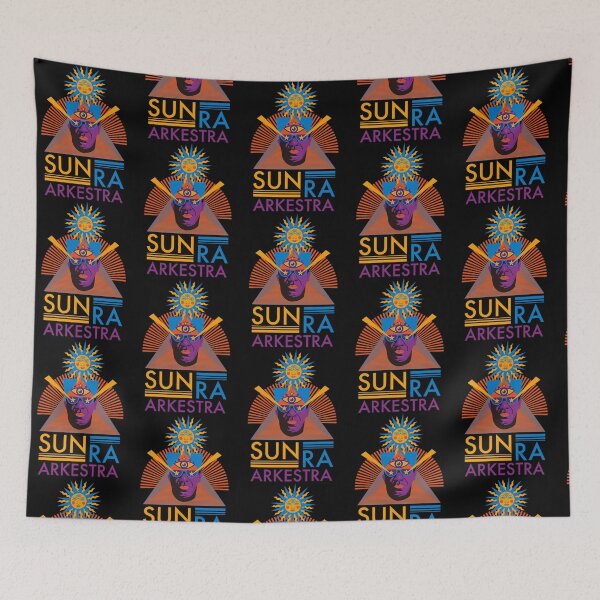 Item preview, Sun Ra Psychedelic Portrait Illustration  A Tribute To Cosmic Jazz  Free Spirit designed and sold by Orelet.