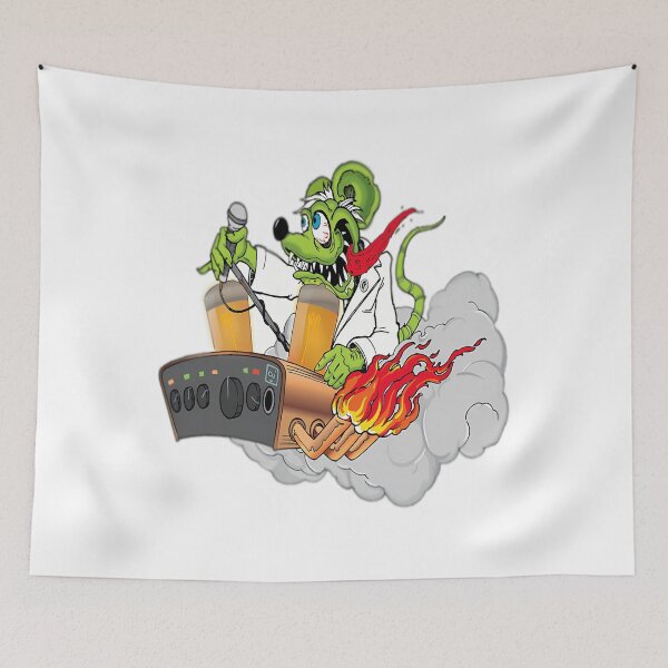Item preview, Hot Rod Vintage Monster Cartoon Groovy Rat designed and sold by Kurt-Gigantic.
