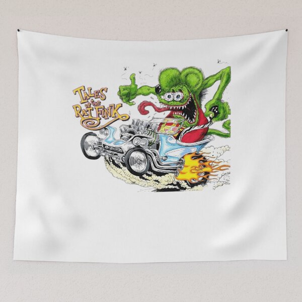 Item preview, Monster Hot Cartoon Groovy Rat Vintage Rod designed and sold by Kurt-Gigantic.