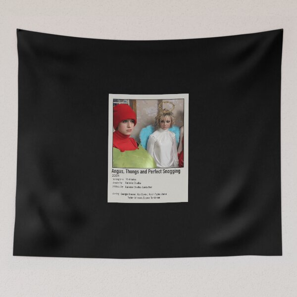 Item preview, Angus Thongs And Perfect Snogging vintage poster designed and sold by Herthaommer.