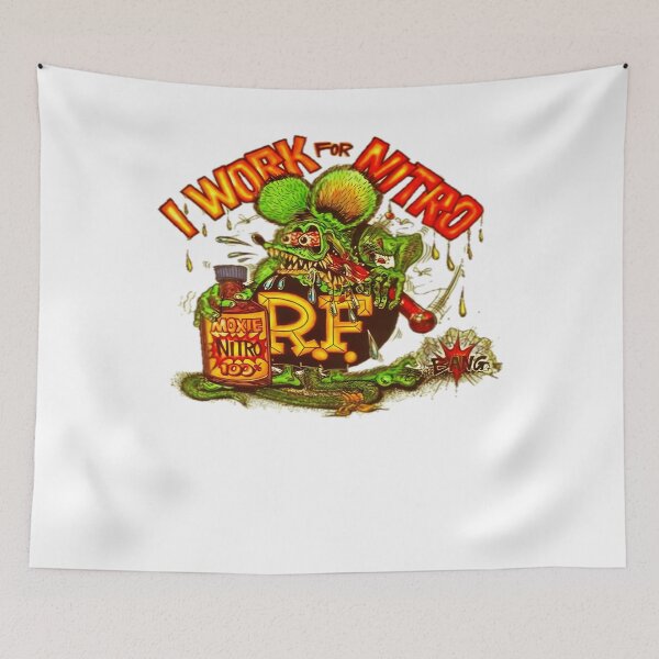 Item preview, Cartoon Rod Hot Monster Vintage Groovy Rat designed and sold by Kurt-Gigantic.