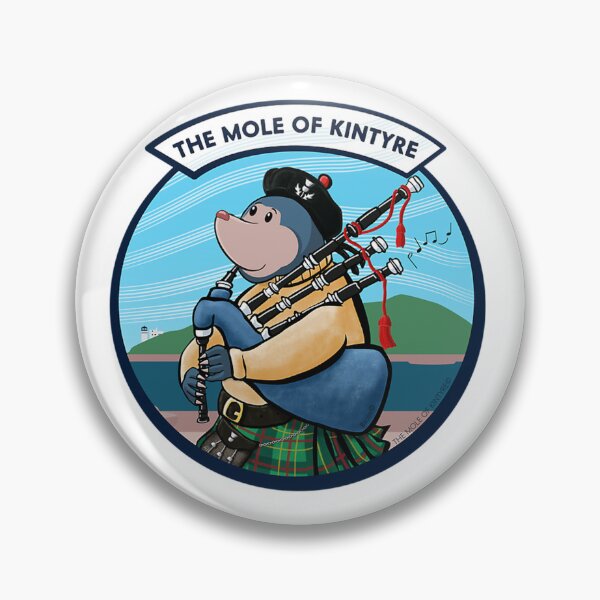 Item preview, Scots Bagpipe Playing Mole Of Kintyre Pipe Band designed and sold by RickMiller6.