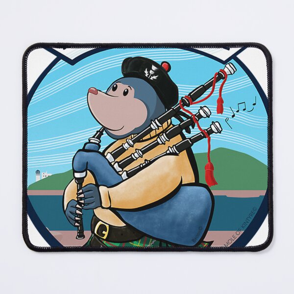 Item preview, Scots Bagpipe Playing Mole Of Kintyre Pipe Band designed and sold by RickMiller6.