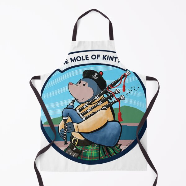 Item preview, Scots Bagpipe Playing Mole Of Kintyre Pipe Band designed and sold by RickMiller6.