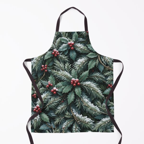 Item preview, Festive Pine and Holly Arrangement designed and sold by InezPhotography.