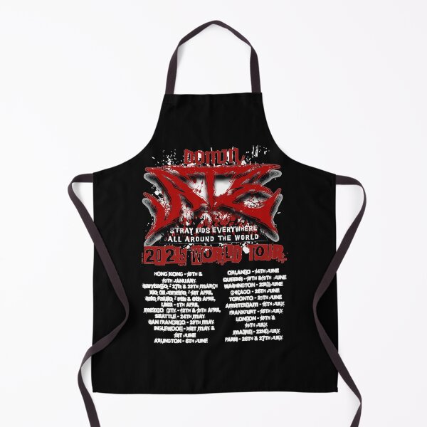 Item preview, Domin Ate Stray Kids 2025 World Tour Shirt Dark designed and sold by ArthurArnol.