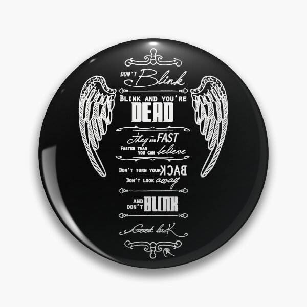 Item preview, Don't Blink. White designed and sold by ArthurArnol.