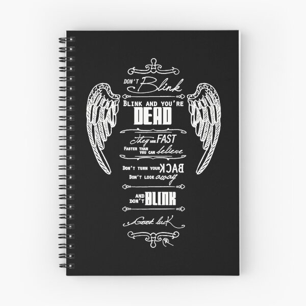 Item preview, Don't Blink. White designed and sold by ArthurArnol.