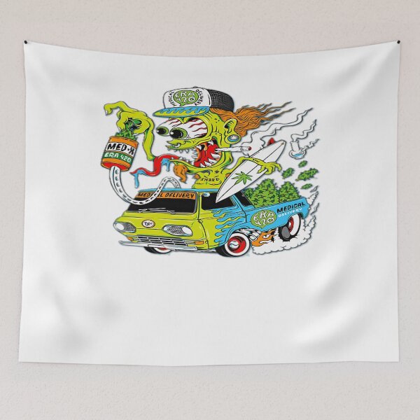 Item preview, Rat Cartoon Groovy Rod Monster Hot Vintage designed and sold by Kurt-Gigantic.