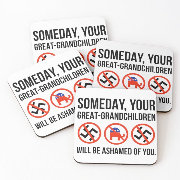Item preview, Someday, your great-grandchildren will be ashamed of you.  designed and sold by Rachel the Artist .