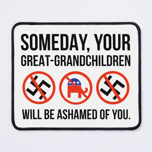 Item preview, Someday, your great-grandchildren will be ashamed of you. designed and sold by Rachel the Artist .