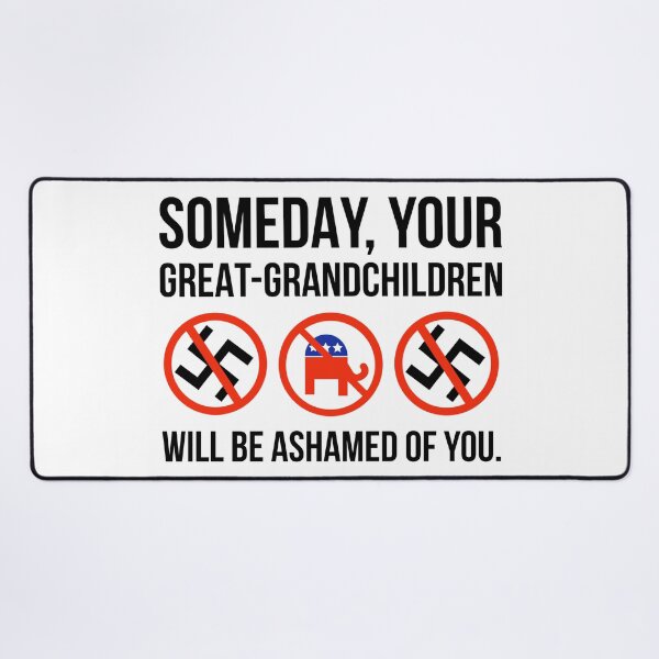 Item preview, Someday, your great-grandchildren will be ashamed of you. designed and sold by Rachel the Artist .