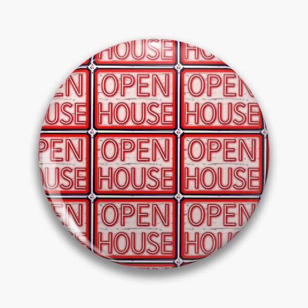Item preview, Vibrant Open House Sign designed and sold by TriForceDesign.