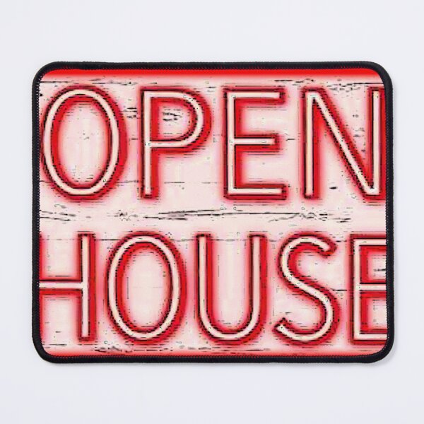 Item preview, Vibrant Open House Sign designed and sold by TriForceDesign.