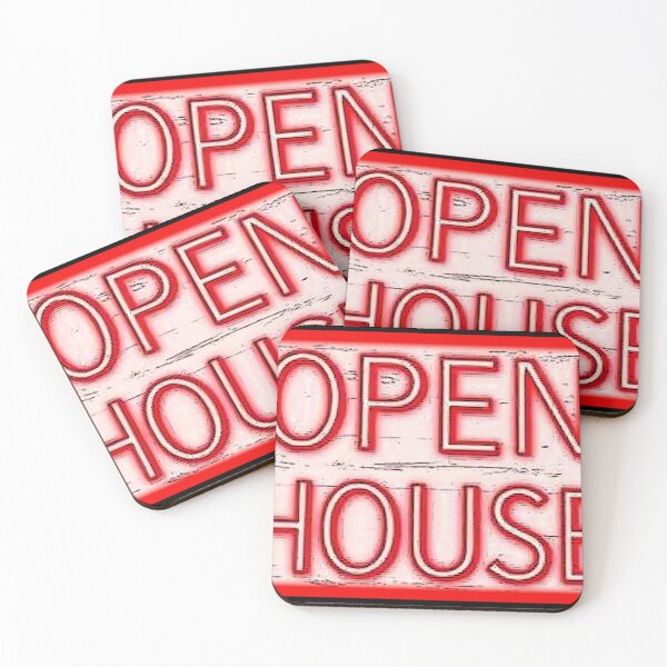 Item preview, Vibrant Open House Sign designed and sold by TriForceDesign.