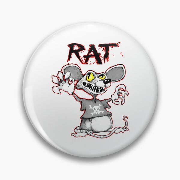 Item preview, Cartoon Hot Rod Rat Vintage Groovy Monster designed and sold by Kurt-Gigantic.