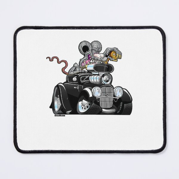 Item preview, Vintage Groovy Hot Monster Rod Rat Cartoon designed and sold by Kurt-Gigantic.
