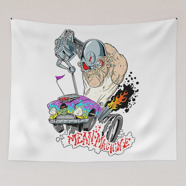 Item preview, Rod Hot Monster Vintage Groovy Rat Cartoon designed and sold by Kurt-Gigantic.