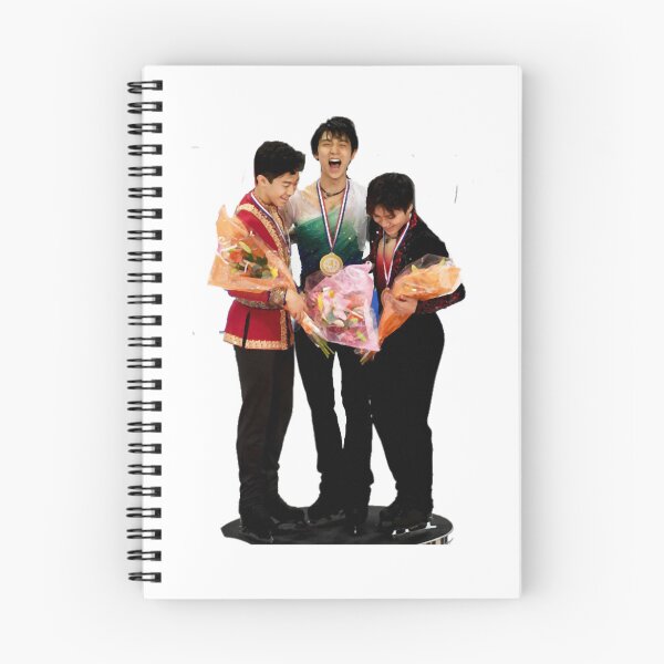 Item preview, Yuzuru Hanyu, Nathan Chen, and Shoma Uno designed and sold by ScreamPrintSto.