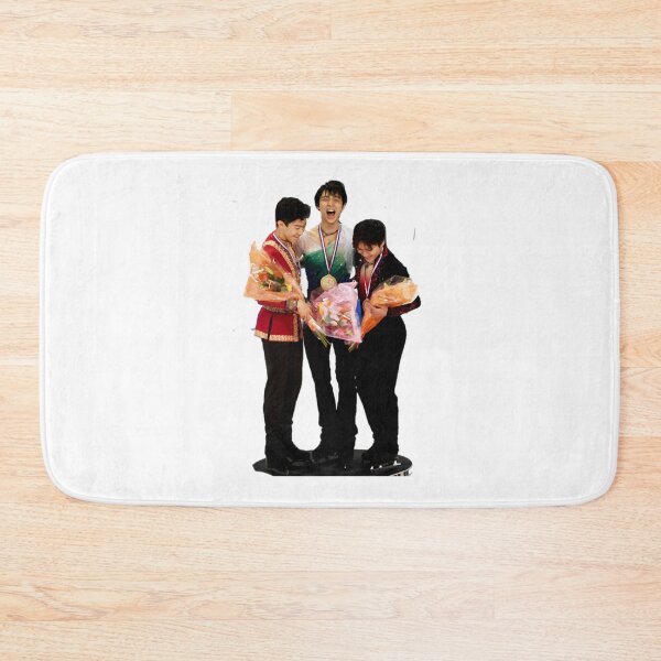 Item preview, Yuzuru Hanyu, Nathan Chen, and Shoma Uno designed and sold by ScreamPrintSto.