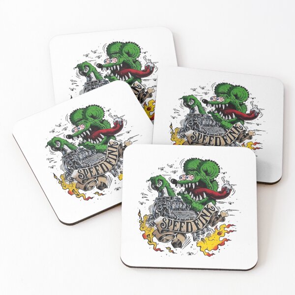 Item preview, Rod Hot Cartoon Monster Vintage Groovy Rat designed and sold by Kurt-Gigantic.