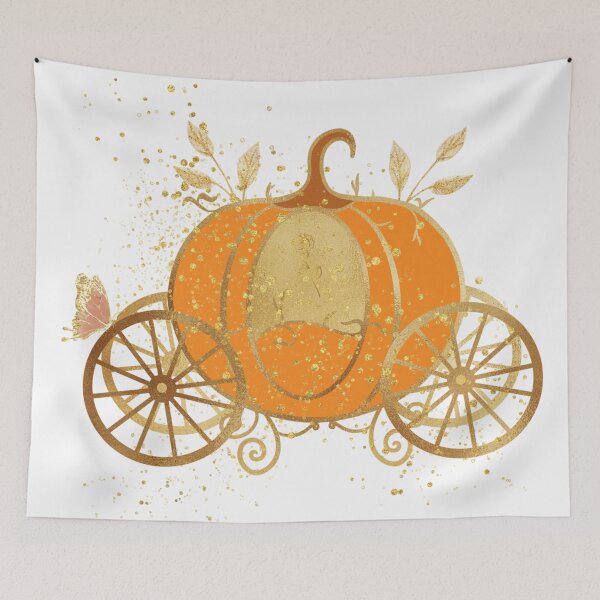 Item preview, Orange Pumpkin Carriage designed and sold by Fantasy2Reality.