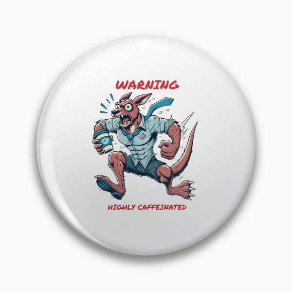 Item preview, Warning Highly Caffeinated  designed and sold by ScreamPrintSto.