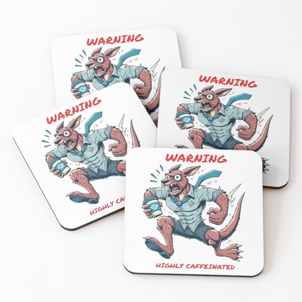 Item preview, Warning Highly Caffeinated  designed and sold by ScreamPrintSto.