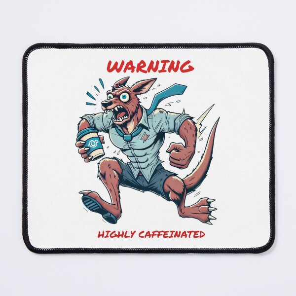 Item preview, Warning Highly Caffeinated  designed and sold by ScreamPrintSto.