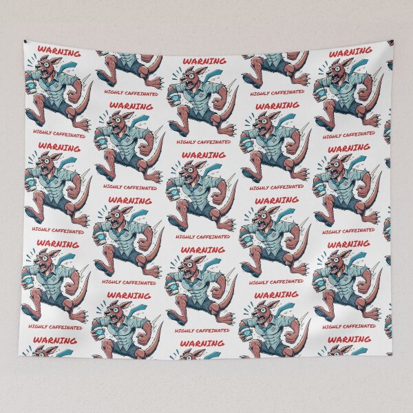 Item preview, Warning Highly Caffeinated  designed and sold by ScreamPrintSto.