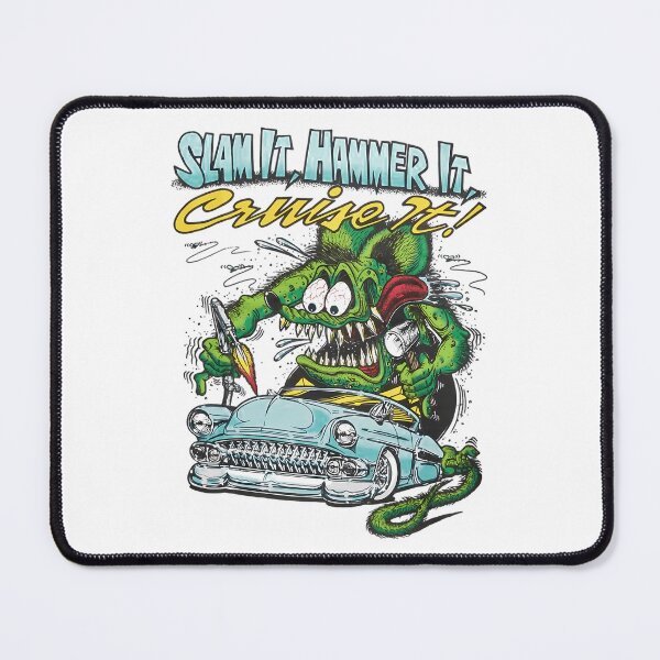 Item preview, Rod Rat Cartoon Hot Groovy Monster Vintage designed and sold by Kurt-Gigantic.