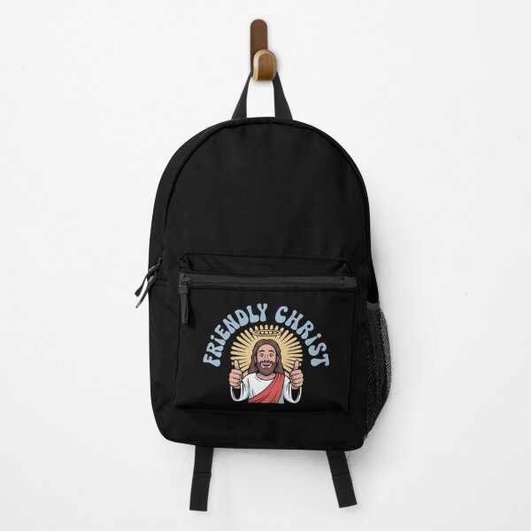 Item preview, Friendly Christ-Buddy Christ Sticker designed and sold by FestivityFinds.