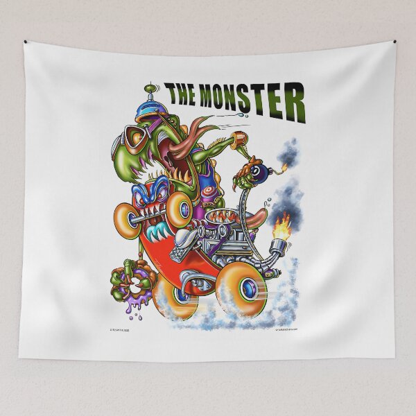 Item preview, Vintage Rod Hot Monster Cartoon Groovy Rat designed and sold by Kurt-Gigantic.