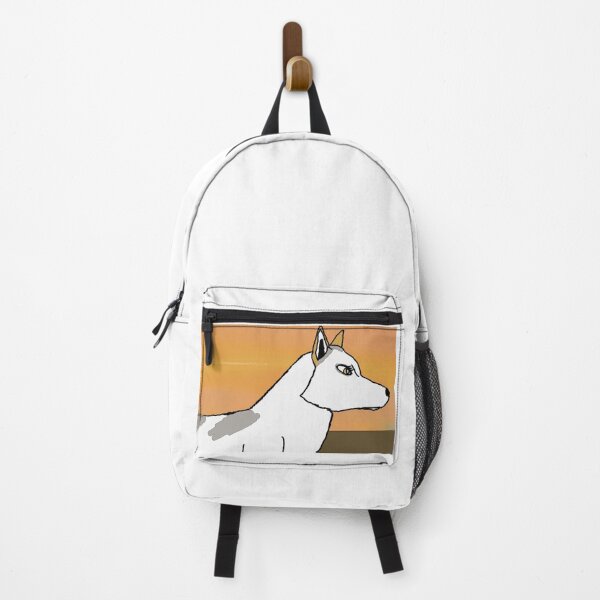 Item preview, sunset and wolf dog designed and sold by icedragonart77.